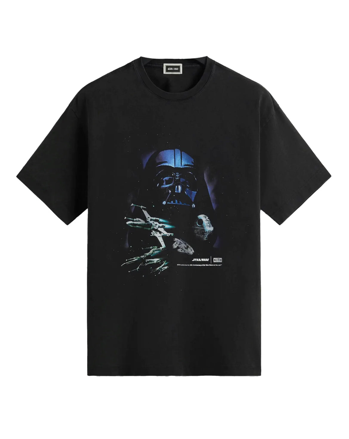 Kith x Star Wars ‘Darth Vader Space Poster’ Vintage Tee Black