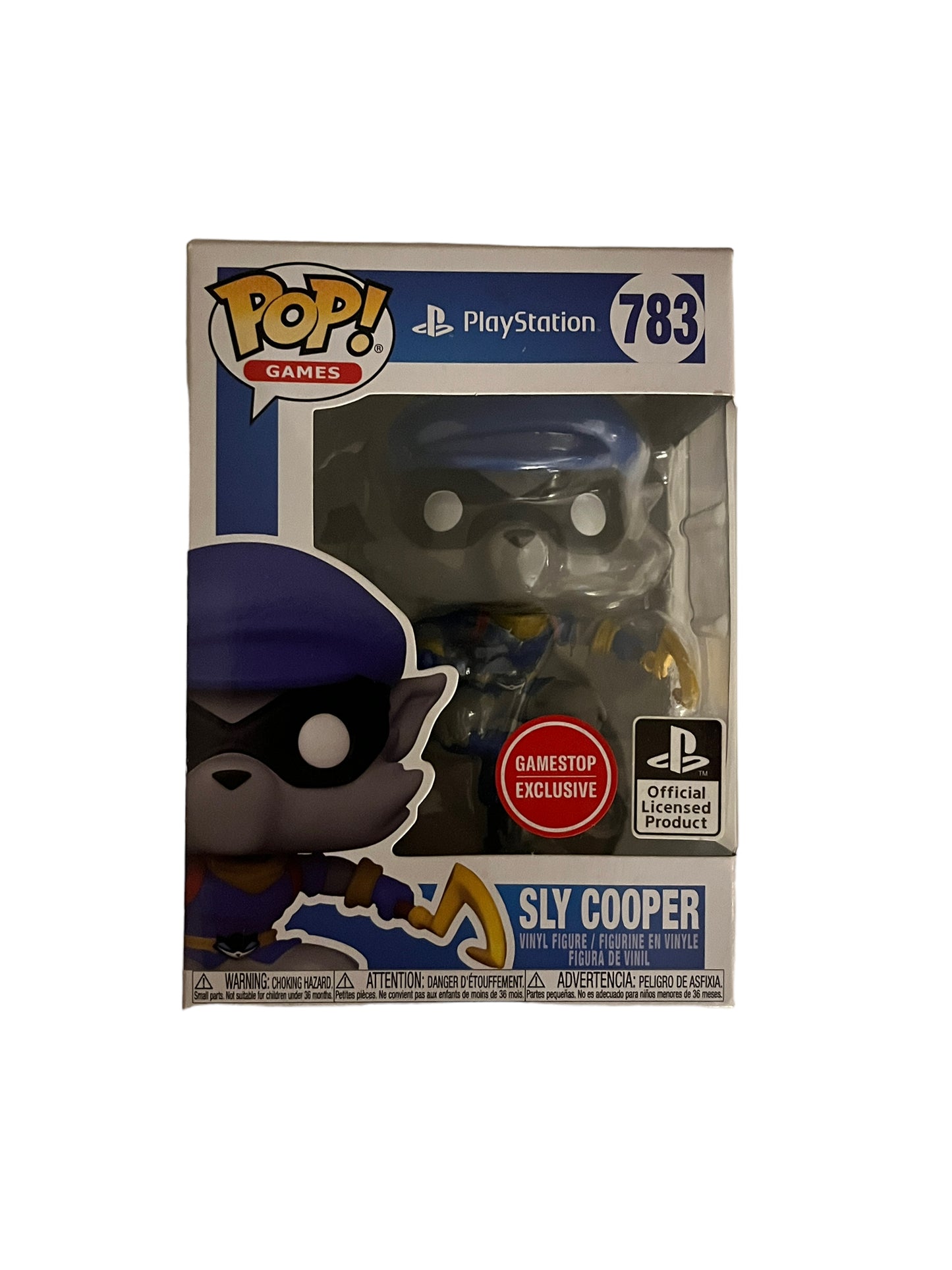 Funko Pop PlayStation ‘Sly Cooper’ (GameStop Exclusive) #783