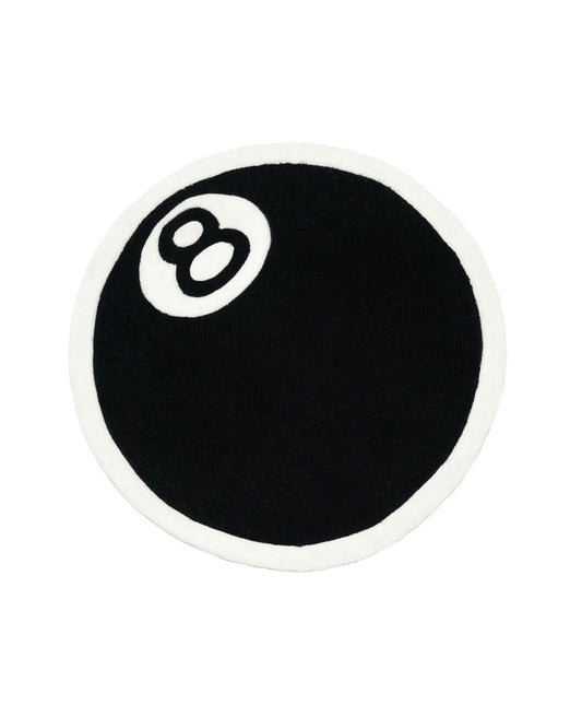 Stussy ‘8-Ball’ Rug Black/White