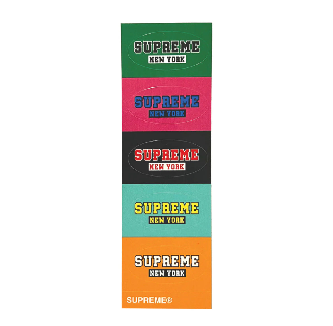 Supreme ‘New York Sheet’ Sealed Sticker Brick (200 Stickers)